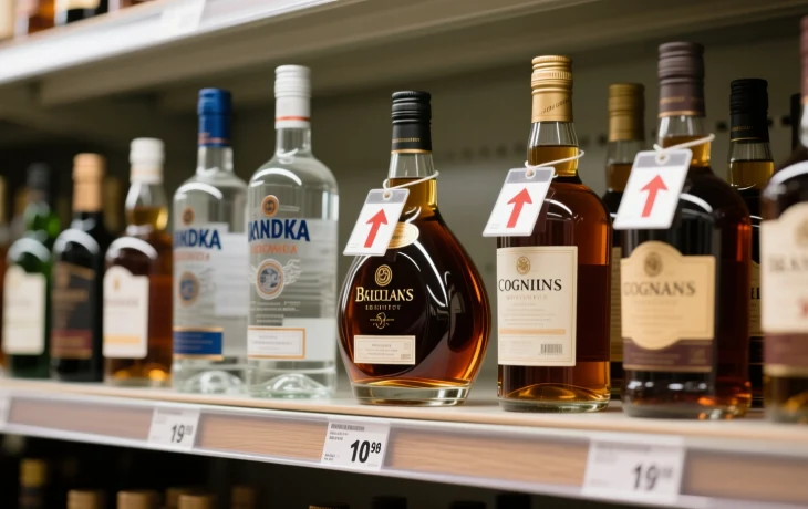 Цены на водку, бренди и коньяк в России вырастут с начала 2026 года Цены на водку, бренди и коньяк в России вырастут с начала 2026 года