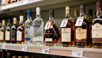 Цены на водку, бренди и коньяк в России вырастут с начала 2026 года