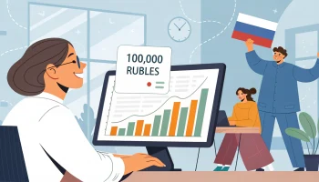 Средняя зарплата в России достигла 100 тысяч рублей