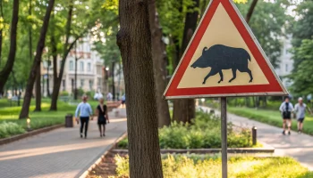 Москвичей просят соблюдать осторожность во время гона кабанов в городских лесах Москвичей просят соблюдать осторожность во время гона кабанов в городских лесах