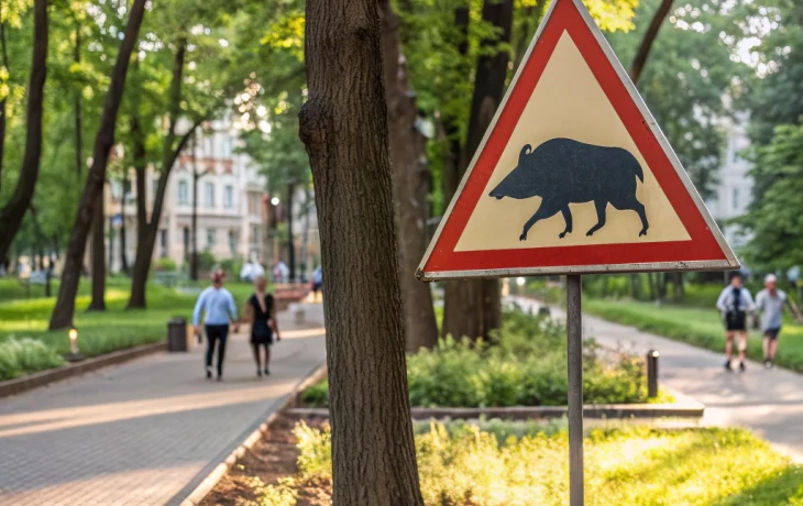 Москвичей просят соблюдать осторожность во время гона кабанов в городских лесах Москвичей просят соблюдать осторожность во время гона кабанов в городских лесах