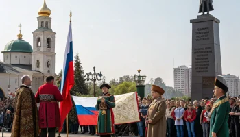 Казаки Кубани почтили память Екатерины II в день подписания жалованной грамоты
