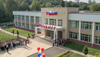 В Сочи открыли современную школу на 200 мест в микрорайоне Голубые Дали