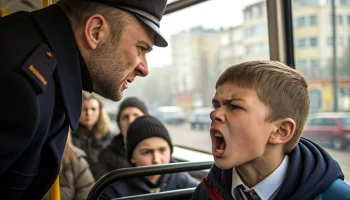 В Краснодаре водитель маршрутки и школьник поссорились из-за именного проездного билета