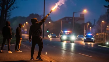 Массовая драка подростков со стрельбой из ракетницы произошла в Петербурге