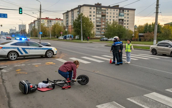 Водитель самоката сбил ребенка в Копейске и стал фигурантом уголовного дела Водитель самоката сбил ребенка в Копейске и стал фигурантом уголовного дела