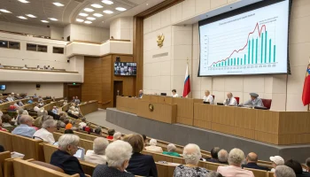 Законопроект о снижении возраста надбавки к пенсии обсуждают в Госдуме