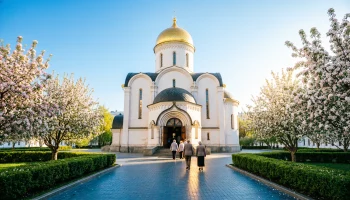 Иоанно-Предтеченское подворье Новоспасского монастыря: возрожденная святыня как центр притяжения вер