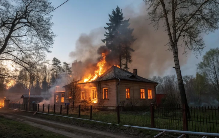 Герой из Дагестана спас семью из горящего дома в Петергофе Герой из Дагестана спас семью из горящего дома в Петергофе