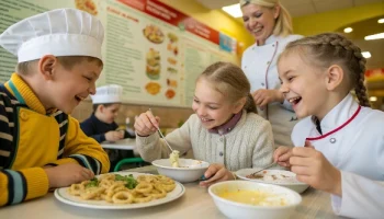 Кальмары в школе Красноярска покорили детей