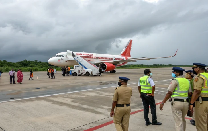 Экстренная посадка Air India на Пхукете из-за угрозы Экстренная посадка Air India на Пхукете из-за угрозы