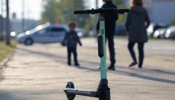 Самокатчик сбил ребенка в Новосибирске