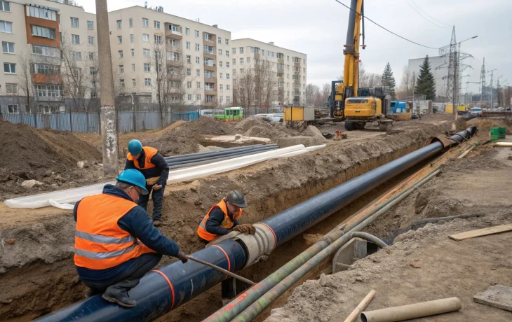 Казань обновляет водопроводы Аметьево