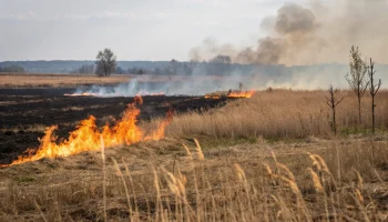 Новосибирская область: 46 пожаров и 8 термоточек за сутки