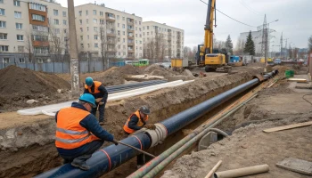 Казань обновляет водопроводы Аметьево