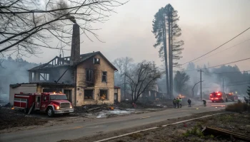 Трагический пожар в деревне Драничное: погиб человек, дом уничтожен