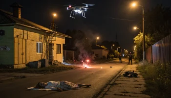 Погибла женщина при ночном налёте дронов