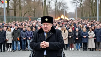 В Краснодаре у мемориала "Жертвам фашизма" состоялась масштабная акция памяти