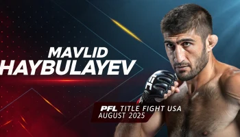 Мовлид Хайбулаев из Дагестана сразится за титул PFL в США в августе 2025