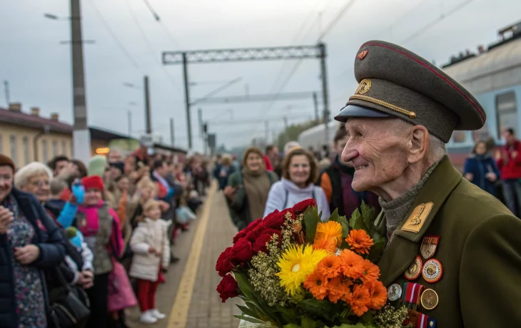 В Архипо-Осиповке 104-летний ветеран Курбаков отправился на парад Победы в Москву с особыми почестям В Архипо-Осиповке 104-летний ветеран Курбаков отправился на парад Победы в Москву с особыми почестям