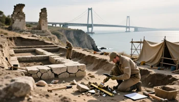 У Крымского моста обнаружили неизвестную древнеримскую крепость