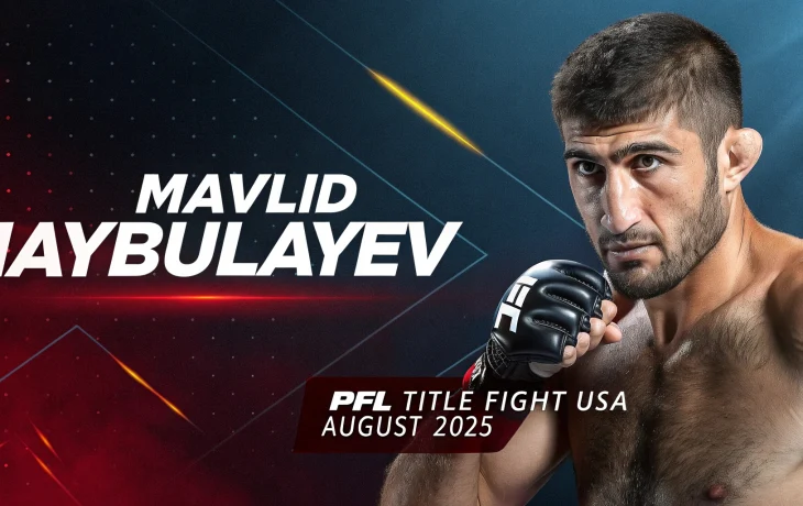 Мовлид Хайбулаев из Дагестана сразится за титул PFL в США в августе 2025 Мовлид Хайбулаев из Дагестана сразится за титул PFL в США в августе 2025