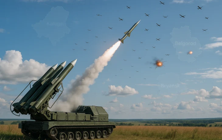 ПВО России сбила 17 украинских БПЛА за два часа
