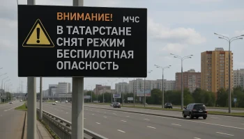 В Татарстане сняли режим «Беспилотная опасность»