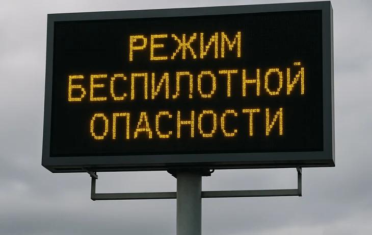 В Татарстане объявили режим беспилотной опасности