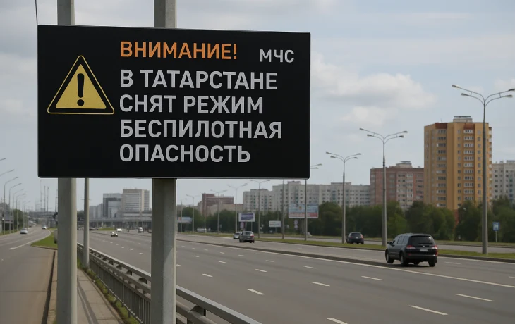 В Татарстане сняли режим «Беспилотная опасность»
