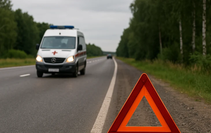 Два большегруза столкнулись и загорелись в Омской области Два большегруза столкнулись и загорелись в Омской области