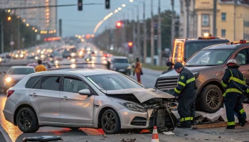 Массовое ДТП в Москве и Подмосковье парализовало движение и вызвало травмы у людей