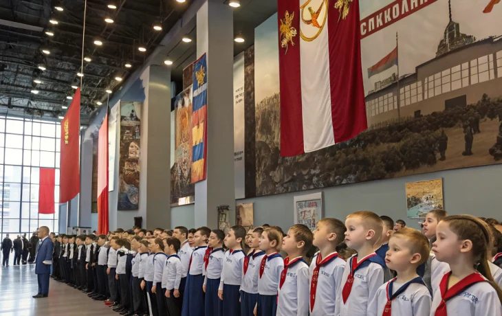 Краснодарский парк «Россия — моя история» отметил 7-летие и принял новых юнармейцев Краснодарский парк «Россия — моя история» отметил 7-летие и принял новых юнармейцев