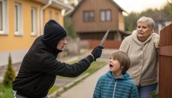 Сосед с ножом угрожал многодетной семье в поселке Афипском, полиция проводит проверку