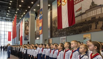 Краснодарский парк «Россия — моя история» отметил 7-летие и принял новых юнармейцев