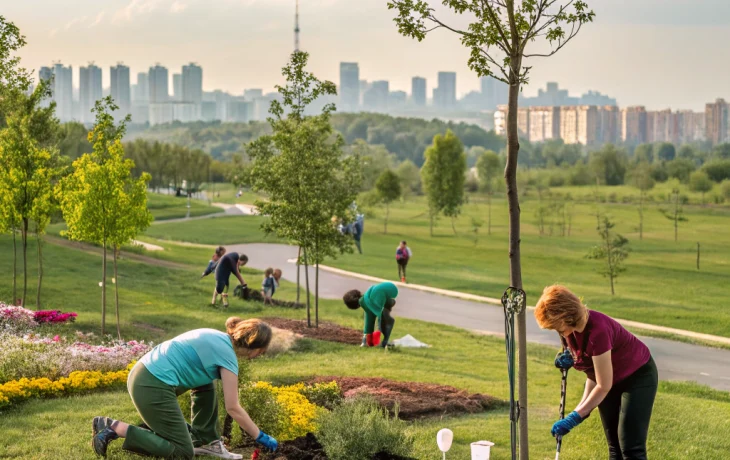 В Краснодаре озеленяют сквер Чепеги и Шаляпинский бульвар по проекту благоустройства В Краснодаре озеленяют сквер Чепеги и Шаляпинский бульвар по проекту благоустройства