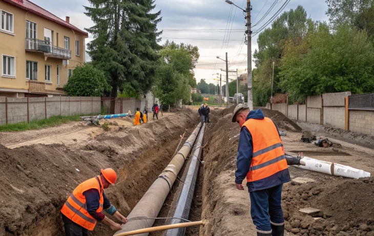 Завершён капитальный ремонт теплосети в станице Батуринской по нацпроекту Завершён капитальный ремонт теплосети в станице Батуринской по нацпроекту