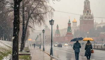 На Москву обрушатся дожди и мокрый снег: синоптики предупреждают о похолодании и пробках