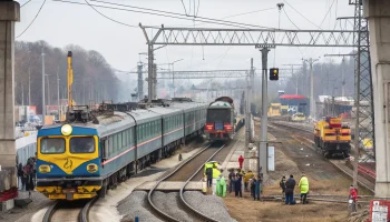 На МЦД-2 изменят движение поездов из-за ремонта Волоколамского путепровода