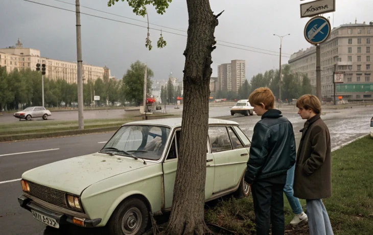 Подросток на Lada врезался в дерево в центре Москвы: пострадали его друзья Подросток на Lada врезался в дерево в центре Москвы: пострадали его друзья