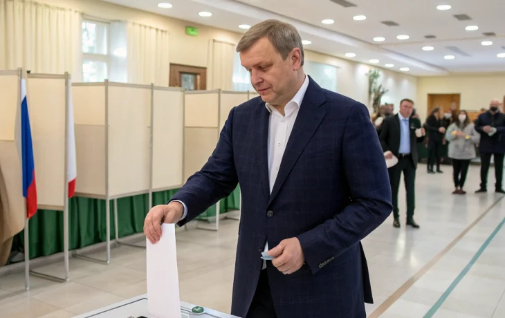 Глава Сочи Андрей Прошунин проголосовал на выборах губернатора Краснодарского края