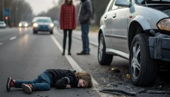 Иномарка сбила ребёнка во дворе многоквартирного дома в Анапе