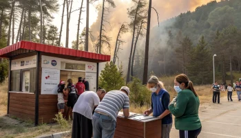 В Геленджике формируют добровольческие отряды для тушения лесного пожара
