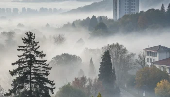 Густые туманы парализовали транспорт Кубани и сохранятся до начала следующей недели