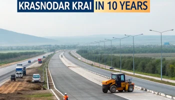 Более 5,5 тыс. км дорог обновили и построили в Краснодарском крае за десятилетие