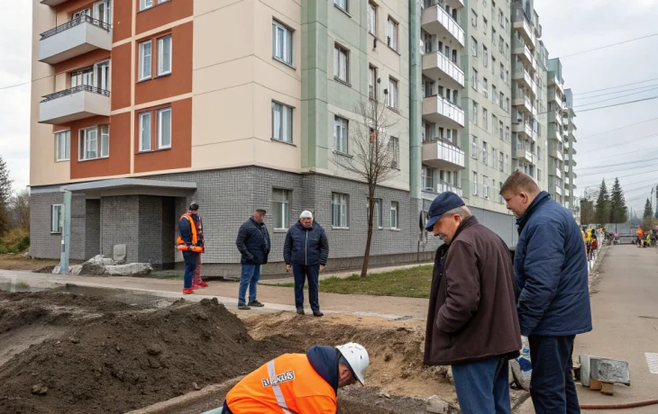 Жильцы краснодарской новостройки страдают из-за отключенной воды и неработающей канализации Жильцы краснодарской новостройки страдают из-за отключенной воды и неработающей канализации