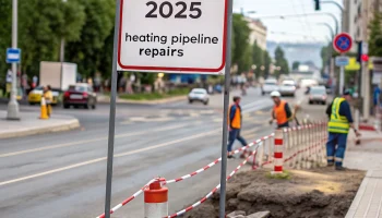 Где и когда перекроют дороги в Самаре из-за ремонта теплотрасс летом 2025 года
