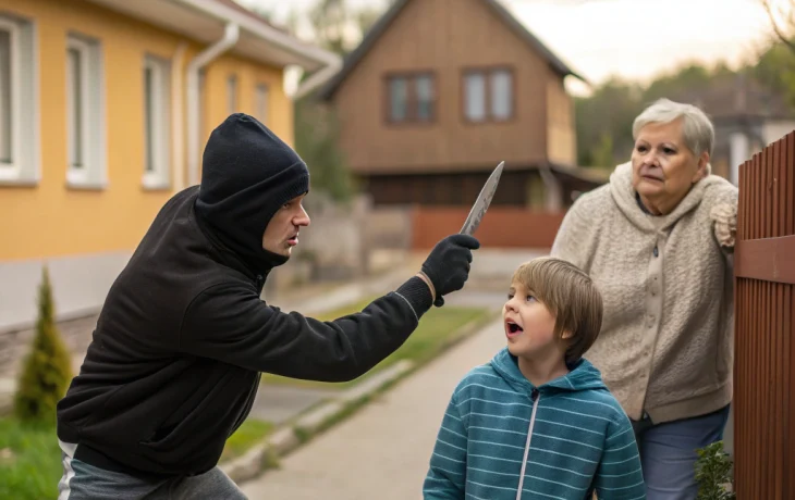 Сосед с ножом угрожал многодетной семье в поселке Афипском, полиция проводит проверку Сосед с ножом угрожал многодетной семье в поселке Афипском, полиция проводит проверку