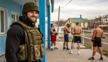 Участник СВО обновил боксерский клуб в Славянске-на-Кубани за счет личных средств