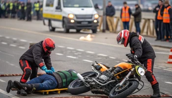 В Гулькевичском районе два подростка на мопедах пострадали в ночной аварии
